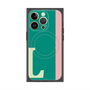 プレミアムパネル with MagSafe［ オリジナル - initial color line - L green ］