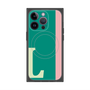 プレミアムパネル with MagSafe［ オリジナル - initial color line - L green ］