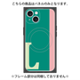プレミアムパネル with MagSafe［ オリジナル - initial color line - L green ］