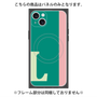 プレミアムパネル with MagSafe［ オリジナル - initial color line - L green ］