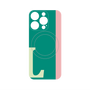 プレミアムパネル with MagSafe［ オリジナル - initial color line - L green ］