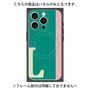 プレミアムパネル with MagSafe［ オリジナル - initial color line - L green ］