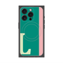 プレミアムパネル with MagSafe［ オリジナル - initial color line - L green ］