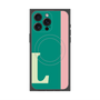 プレミアムパネル with MagSafe［ オリジナル - initial color line - L green ］