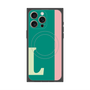 プレミアムパネル with MagSafe［ オリジナル - initial color line - L green ］