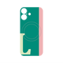 プレミアムパネル with MagSafe［ オリジナル - initial color line - L green ］