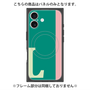 プレミアムパネル with MagSafe［ オリジナル - initial color line - L green ］