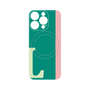 プレミアムパネル with MagSafe［ オリジナル - initial color line - L green ］