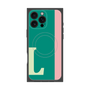 プレミアムパネル with MagSafe［ オリジナル - initial color line - L green ］