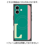 プレミアムパネル with MagSafe［ オリジナル - initial color line - L green ］