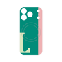 プレミアムパネル with MagSafe［ オリジナル - initial color line - L green ］