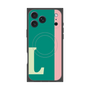 プレミアムパネル with MagSafe［ オリジナル - initial color line - L green ］