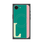 プレミアムパネル with MagSafe［ オリジナル - initial color line - L green ］