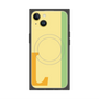 プレミアムパネル with MagSafe［ オリジナル - initial color line - L yellow ］