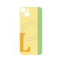 プレミアムパネル with MagSafe［ オリジナル - initial color line - L yellow ］