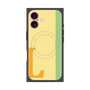 プレミアムパネル with MagSafe［ オリジナル - initial color line - L yellow ］