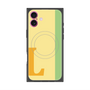 プレミアムパネル with MagSafe［ オリジナル - initial color line - L yellow ］