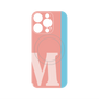 プレミアムパネル with MagSafe［ オリジナル - initial color line - M pink ］