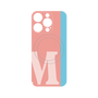 プレミアムパネル with MagSafe［ オリジナル - initial color line - M pink ］