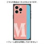 プレミアムパネル with MagSafe［ オリジナル - initial color line - M pink ］