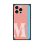 プレミアムパネル with MagSafe［ オリジナル - initial color line - M pink ］