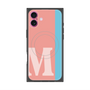 プレミアムパネル with MagSafe［ オリジナル - initial color line - M pink ］