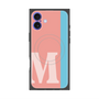 プレミアムパネル with MagSafe［ オリジナル - initial color line - M pink ］