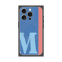 プレミアムパネル with MagSafe［ オリジナル - initial color line - M blue ］