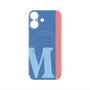プレミアムパネル with MagSafe［ オリジナル - initial color line - M blue ］