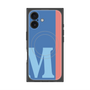 プレミアムパネル with MagSafe［ オリジナル - initial color line - M blue ］