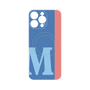 プレミアムパネル with MagSafe［ オリジナル - initial color line - M blue ］