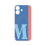 プレミアムパネル with MagSafe［ オリジナル - initial color line - M blue ］