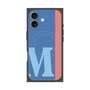プレミアムパネル with MagSafe［ オリジナル - initial color line - M blue ］