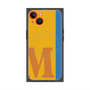 プレミアムパネル with MagSafe［ オリジナル - initial color line - M orange ］