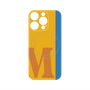 プレミアムパネル with MagSafe［ オリジナル - initial color line - M orange ］