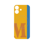 プレミアムパネル with MagSafe［ オリジナル - initial color line - M orange ］