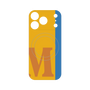 プレミアムパネル with MagSafe［ オリジナル - initial color line - M orange ］