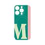プレミアムパネル with MagSafe［ オリジナル - initial color line - M green ］