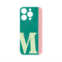 プレミアムパネル with MagSafe［ オリジナル - initial color line - M green ］
