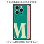 プレミアムパネル with MagSafe［ オリジナル - initial color line - M green ］
