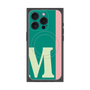 プレミアムパネル with MagSafe［ オリジナル - initial color line - M green ］