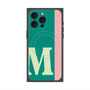 プレミアムパネル with MagSafe［ オリジナル - initial color line - M green ］