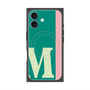 プレミアムパネル with MagSafe［ オリジナル - initial color line - M green ］