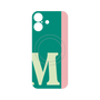 プレミアムパネル with MagSafe［ オリジナル - initial color line - M green ］