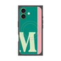 プレミアムパネル with MagSafe［ オリジナル - initial color line - M green ］