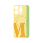 プレミアムパネル with MagSafe［ オリジナル - initial color line - M yellow ］