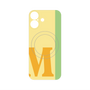 プレミアムパネル with MagSafe［ オリジナル - initial color line - M yellow ］