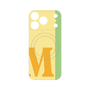 プレミアムパネル with MagSafe［ オリジナル - initial color line - M yellow ］