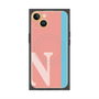 プレミアムパネル with MagSafe［ オリジナル - initial color line - N pink ］
