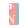 プレミアムパネル with MagSafe［ オリジナル - initial color line - N pink ］